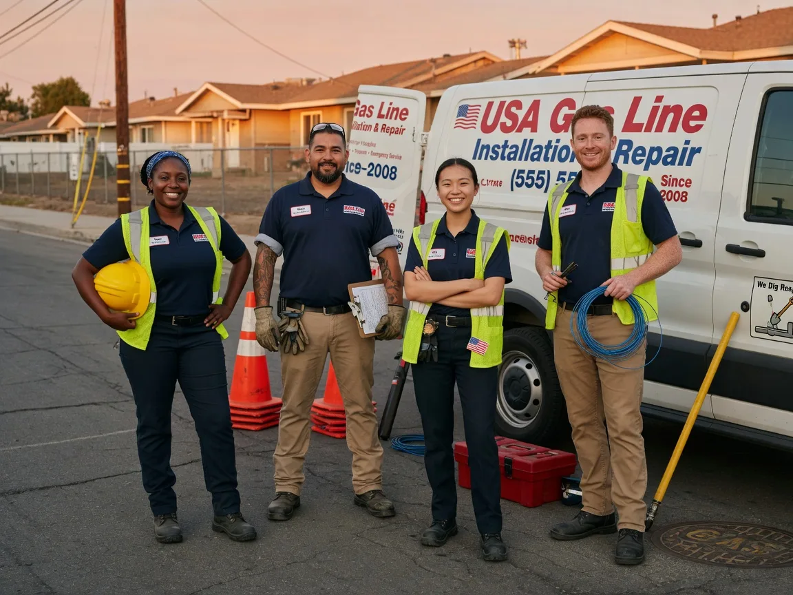 Gas Line Installation company in Delaware, NJ